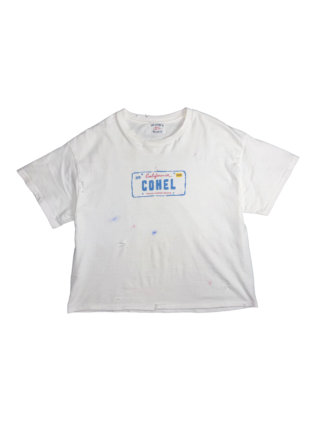 LICENSE PLATE TSHIRT