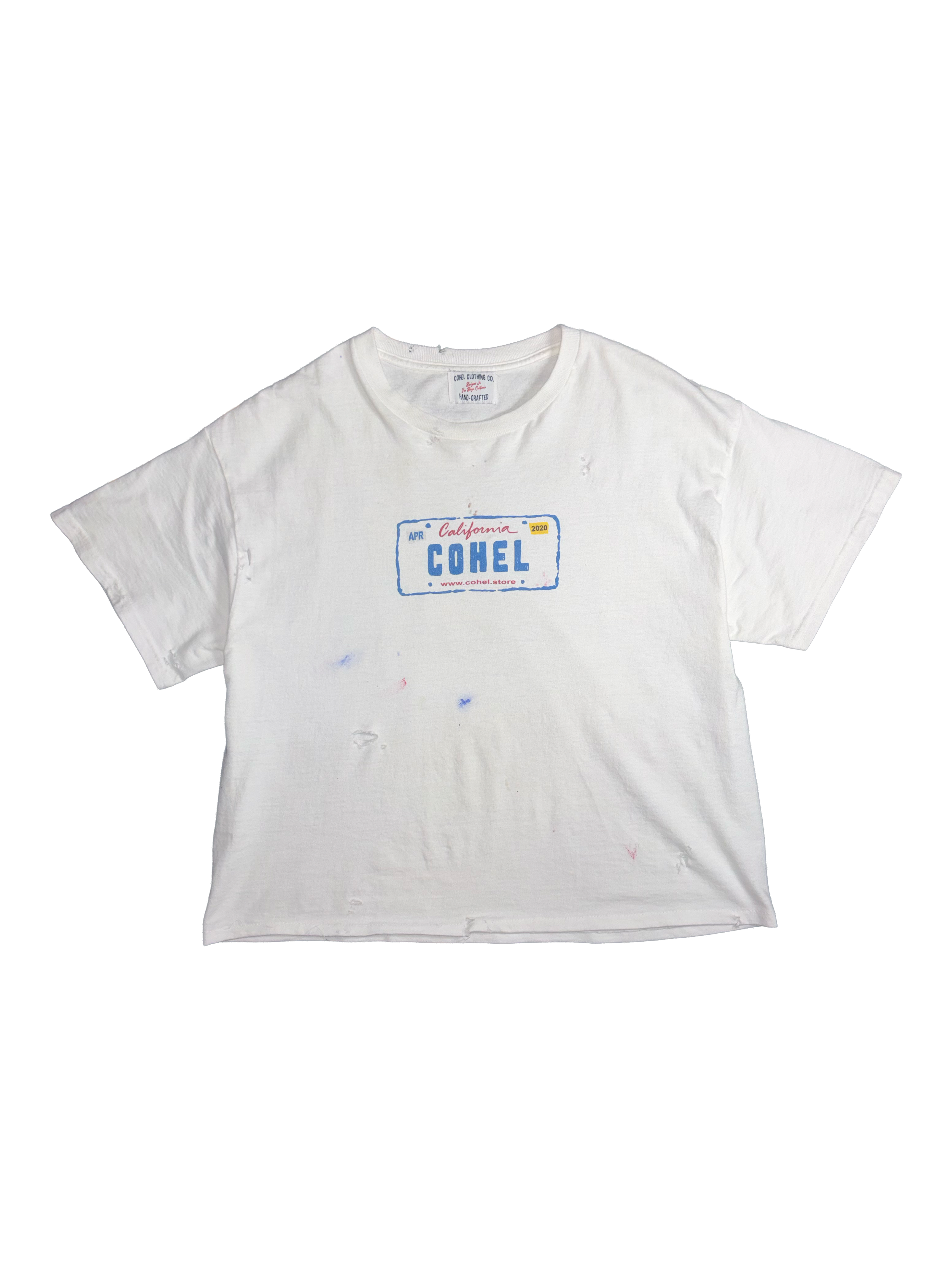 LICENSE PLATE TSHIRT